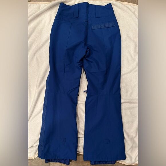 NWT Roxy Womens Spiral Snow Pants Blue Regular Fit Ski Snowboard Medium NEW - Picture 2 of 10